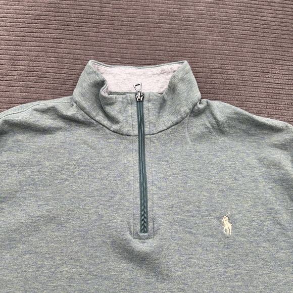 Polo Ralph Lauren Sweater Men XL X-Large Green Cotton Long Sleeve Preppy. - Picture 7 of 9